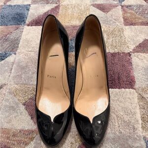 Christian Louboutin Elegant Black Women's 7cm heels